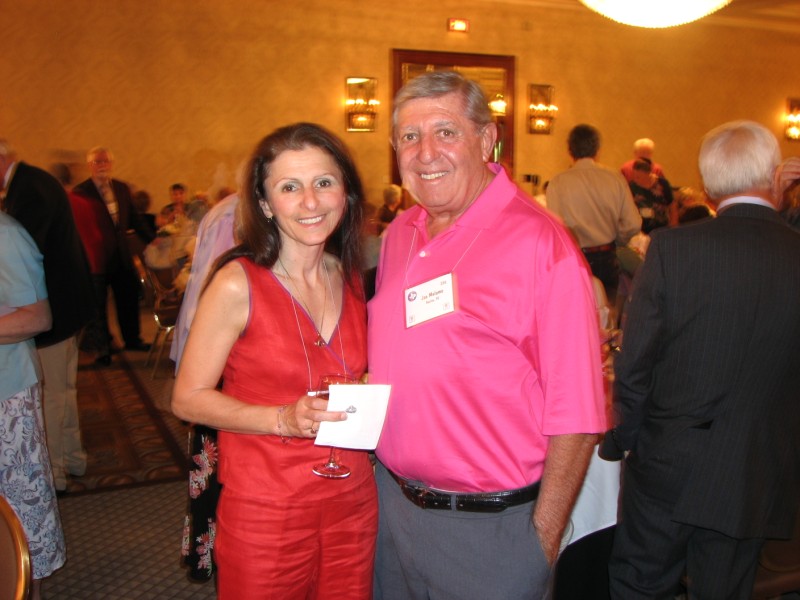 Patricia Colacino and Joe Melomo at the Awards Banquet